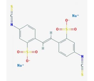 4,4&prime;-Diisothiocyanatostilbene-2,2&prime;-disulfonic acid disodium salt (CAS 67483-13-0) - chemical structure image