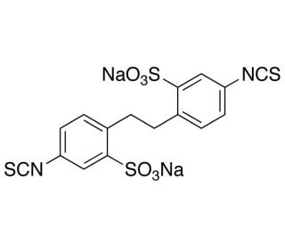 4,4&prime;-Diisothiocyano-2,2&prime;-dihydrostilbenedisulfonic Acid Disodium Salt (CAS 150321-88-3) - chemical structure image