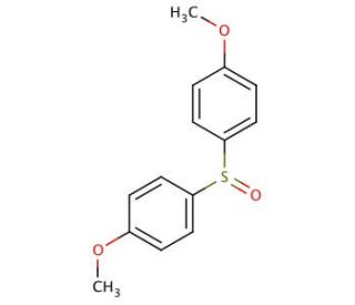 4,4&prime;-Dimethoxy diphenylsulfoxide (CAS 1774-36-3) - chemical structure image
