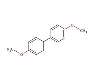 4,4′-Dimethoxybiphenyl (CAS 2132-80-1) - chemical structure image