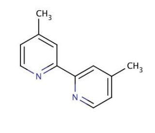 4,4&prime;-Dimethyl-2,2&prime;-dipyridyl (CAS 1134-35-6) - chemical structure image