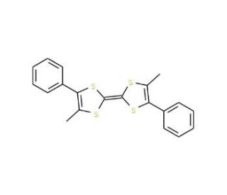 4,4&prime;-Dimethyl-5,5&prime;-diphenyltetrathiafulvalene (CAS 56851-13-9) - chemical structure image