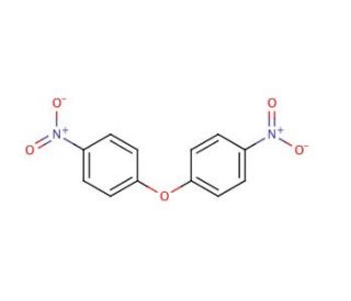 4,4&prime;-Dinitrodiphenyl ether (CAS 101-63-3) - chemical structure image