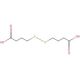 4,4′-Dithiodibutyric acid (CAS 2906-60-7) - chemical structure image