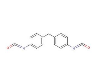 4,4&prime;-MDI (CAS 101-68-8) - chemical structure image