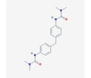 4,4&prime;-Methylene bis phenyldimethyl urea (CAS 10097-09-3) - chemical structure image