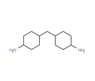 4,4&prime;-Methylenebis(cyclohexylamine) (CAS 1761-71-3) - chemical structure image