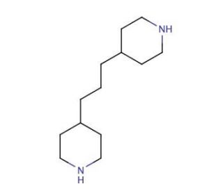 4,4&prime;-Trimethylenedipiperidine (CAS 16898-52-5) - chemical structure image
