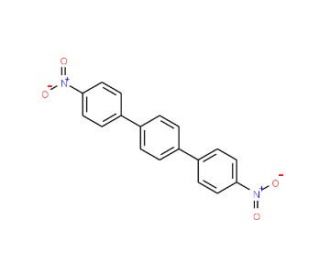4,4&prime;&prime;-Dinitro-p-terphenyl (CAS 3282-11-9) - chemical structure image