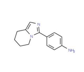 4-(5,6,7,8-tetrahydroimidazo[1,5-a]pyridin-3-yl)aniline - chemical structure image