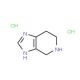 4,5,6,7-Tetrahydro-3H-imidazo[4,5-c]pyridine dihydrochloride - chemical structure image