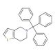 4,5,6,7-Tetrahydro-5-(triphenylmethyl)thieno[3,2-c]pyridine (CAS 109904-25-8) - chemical structure image
