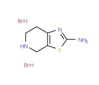 4,5,6,7-Tetrahydro[1,3]thiazolo[5,4-c]pyridin-2-amine dihydrobromide - chemical structure image
