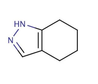 4,5,6,7-Tetrahydroindazole (CAS 2305-79-5) - chemical structure image