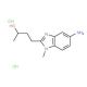 4-(5-Amino-1-methyl-1H-benzoimidazol-2-yl)-butan-2-ol dihydrochloride - chemical structure image