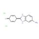 4-(5-Amino-1H-benzoimidazol-2-yl)-phenol dihydrochloride - chemical structure image