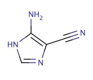 4(5)-Amino-1H-imidazole-5(4)-carbonitrile (CAS 5098-11-3) - chemical structure image