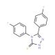 4,5-bis(4-fluorophenyl)-4H-1,2,4-triazole-3-thiol (CAS 54543-38-3) - chemical structure image