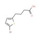 4-(5-bromothien-2-yl)butanoic acid (CAS 89980-93-8) - chemical structure image