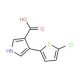 4-(5-chlorothiophen-2-yl)-1H-pyrrole-3-carboxylic acid - chemical structure image