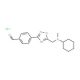 4-(5-{[Cyclohexyl(methyl)amino]methyl}-1,2,4-oxadiazol-3-yl)benzaldehyde hydrochloride - chemical structure image