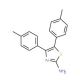 4,5-Di-p-tolyl-thiazol-2-ylamine (CAS 102026-45-9) - chemical structure image