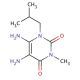 4,5-Diamino-3-isobutyl-1-methylpyrimidine-2,6-dione (CAS 78033-18-8) - chemical structure image