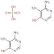 4,5-Diamino-6-hydroxypyrimidine hemisulfate salt (CAS 102783-18-6) - chemical structure image