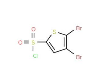 4,5-Dibromothiophene-2-sulfonyl chloride (CAS 81606-31-7) - chemical structure image