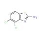 4,5-dichloro-1,3-benzothiazol-2-amine (CAS 1849-71-4) - chemical structure image