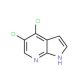 4,5-Dichloro-1H-pyrrolo[2,3-b]pyridine (CAS 1142192-58-2) - chemical structure image