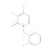 4,5-Dichloro-2-(2-fluorobenzyl)pyridazine-3(2H)-one (CAS 175135-46-3) - chemical structure image