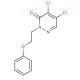 4,5-dichloro-2-(2-phenoxyethyl)pyridazin-3(2H)-one - chemical structure image