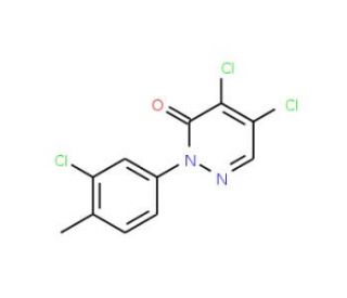 4,5-dichloro-2-(3-chloro-4-methylphenyl)pyridazin-3(2H)-one - chemical structure image
