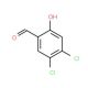 4,5-Dichloro-2-hydroxy-benzaldehyde - chemical structure image