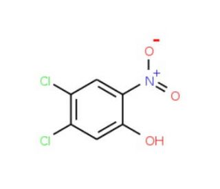4,5-Dichloro-2-nitrophenol (CAS 39224-65-2) - chemical structure image