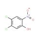 4,5-Dichloro-2-nitrophenol (CAS 39224-65-2) - chemical structure image