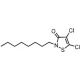 4,5-Dichloro-2-octyl-3(2H)-isothiazolone (CAS 64359-81-5) - chemical structure image