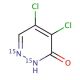 4,5-Dichloro-6-pyridazone-15N2 - chemical structure image
