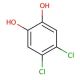 4,5-Dichlorocatechol (CAS 3428-24-8) - chemical structure image