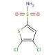 4,5-Dichlorothiophene-2-sulfonamide (CAS 256353-34-1) - chemical structure image