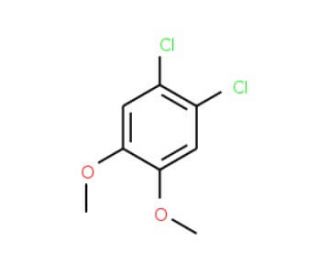 4,5-Dichloroveratrole (CAS 2772-46-5) - chemical structure image