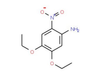 4,5-diethoxy-2-nitroaniline (CAS 113475-65-3) - chemical structure image