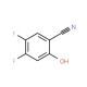 4,5-Difluoro-2-hydroxybenzonitrile (CAS 186590-36-3) - chemical structure image