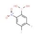 4,5-Difluoro-2-nitrophenylboronic acid (CAS 1150114-59-2) - chemical structure image