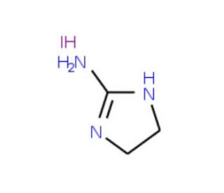 4,5-Dihydro-1H-imidazol-2-ylamine hydroiodide - chemical structure image