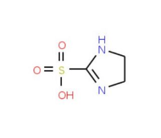4,5-Dihydro-1H-imidazole-2-sulfonic acid (CAS 64205-92-1) - chemical structure image