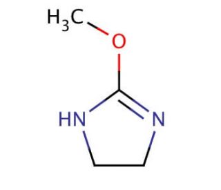 4,5-Dihydro-2-methoxy-1H-imidazole (CAS 28118-54-9) - chemical structure image