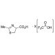 4,5-Dihydro-2-methyl-4-thiazolecarboxylic Acid Trifluoroacetic Acid Salt - chemical structure image