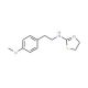 (4,5-Dihydro-thiazol-2-yl)-[2-(4-methoxy-phenyl)-ethyl]-amine (CAS 143543-81-1) - chemical structure image